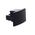TRACK 1 Circuit 3 Wire Elbow Connector- RIGHT BLK