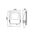 FLOOD 30W Blk 5K IP65 P/C 2200 Lm