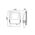 FLOOD 30W Blk 5K IP65 P/C 2200 Lm