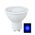 GLOBE LED AC GU10 5W Green Wh 50 Lm