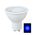 GLOBE LED AC GU10 5W Green Wh 50 Lm