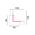 TRACK 1 Circuit 3 Wire T-Piece Connector - RIGHT1 WH