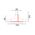TRACK 1 Circuit 3 Wire End Cap WH