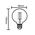 GLOBE CARBON ES G95 25W 2000K 50 Lm