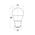 GLOBE LED SES F/RND 3W 3000K FR 235 Lm
