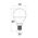GLOBE LED SES F/RND 3W 3000K FR 235 Lm