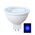 GLOBE LED 12V AC/DC MR16 5W BLUE Wh 50 Lm