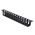 CERTECH 1RU Metal Cable Management Bar w/ Cover