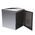 CERTECH 12RU 400mm Deep Stainless Steel Outdoor Wall Mount Cabinet, IP45 Rated