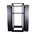 42RU 4 Post Depth Adjustable Open Frame. Inc. 2 x Vertical Cable Management Ducts & 1 x Shelf
