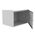 CERTECH 6RU 400mm Deep Outdoor Wall Mounted Rack. IP65 Rated