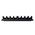 CERTECH 1RU Plastic Cable Management Bar