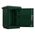 CERTECH 18RU 600mm Deep Outdoor Freestanding Cabinet. IP45 Rated, Forest Green **Made to Order**