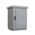 CERTECH 18RU 600mm Deep Outdoor Freestanding Cabinet. IP45 Rated, Grey