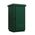 CERTECH 24RU 600mm Deep Outdoor Freestanding Cabinet. IP45 Rated, Forest Green **Made to Order**