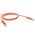 CERTECH Cat6 24AWG U/UTP RJ45 Patch Lead, 3m, Orange PVC Jacket