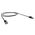 CERTECH Cat6A 34AWG S/FTP 10G RJ45 Patch Lead, Black LSZH Jacket, 2m