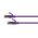 CERTECH Cat6A 34AWG S/FTP 10G RJ45 Patch Lead, Purple LSZH Jacket, 0.75m