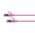 CERTECH Cat6A 34AWG S/FTP 10G RJ45 Patch Lead, Pink PVC Jacket, 1m