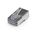 Platinum Tools ezEX44 Shielded CAT6 Connector w/ Internal Ground, 25pc Clamshell