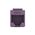 Cat6 RJ-45 UTP Keystone Jack. Purple, 180 degrees, 12pc Pack