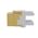 Cat6 RJ-45 UTP Keystone Jack. Yellow, 180 degrees, 12pc Pack