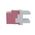 Cat6 RJ-45 UTP Keystone Jack. Pink, 180 degrees, 12pc Pack