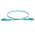 LC-LC OM4 Duplex Fibre Lead, Aqua LSZH Jacket - 10m