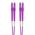 LC-LC OM4 Duplex Fibre Lead, Violet LSZH Jacket - 1m