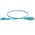 LC-SC OM4 Duplex Fibre Lead, Aqua LSZH Jacket - 7m