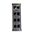 8 Port Unloaded Keystone DIN Rail Enclosure, Shielded