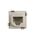 Cat6 RJ-45 UTP Wall Plate Jack. White, 6pc Pack