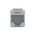 Cat6 RJ-45 UTP Keystone Jack. White, 180 degrees, 6pc Pack