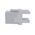 Cat6 RJ-45 UTP Keystone Jack. White, 180 degrees, 6pc Pack