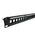 CERTECH 1RU 19" 24 Port Unloaded Patch Panel, with Rear Support Bar