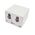 Dual Port Surface Mount Box for Keystone Jacks