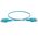SC-SC OM4 Duplex Fibre Lead, Aqua LSZH Jacket - 50m
