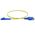 LC-SC OS2 (G657A1) Duplex Fibre Lead, Yellow LSZH Jacket - 5m