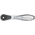 Bit ratchet 90 mm with thumb wheel 1/4" | 90 mm