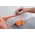 Electrician's Longlife® folding ruler, 2 m orange | 15 mm