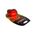 CAMELION SILICON 5+2LED RED ONLY BICYCLE LIGHT INC BATT