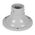BB-100 Aluminium Bollard Base to suit 60-76 outer diameter post - powder coated finish