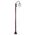 GT-1001 Lisbon Single Sphere Curved Arm Plain Post - Powder Coated Finish / E27