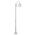 GT-1001 Lisbon Single Sphere Curved Arm Plain Post - Powder Coated Finish / E27