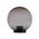 Polysphere 250mm Sphere 240V Polycarbonate Garden Light - Black Base - E27