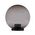 POLYSPHERE 300mm Sphere 240V Polycarbonate Garden Light - Black Base - E27