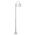 GT-1001 Lisbon Single Sphere Curved Arm Plain Post - Powder Coated Finish / E27