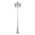 GT-1045 Vienna Three Head Curved Arm Tall Post - Powder Coated Finish / B22