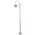 GT-1068 Monaco Single Head Plain Post - Powder Coated Finish / E27