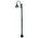 GT-1068 Monaco Single Head Plain Post - Powder Coated Finish / E27